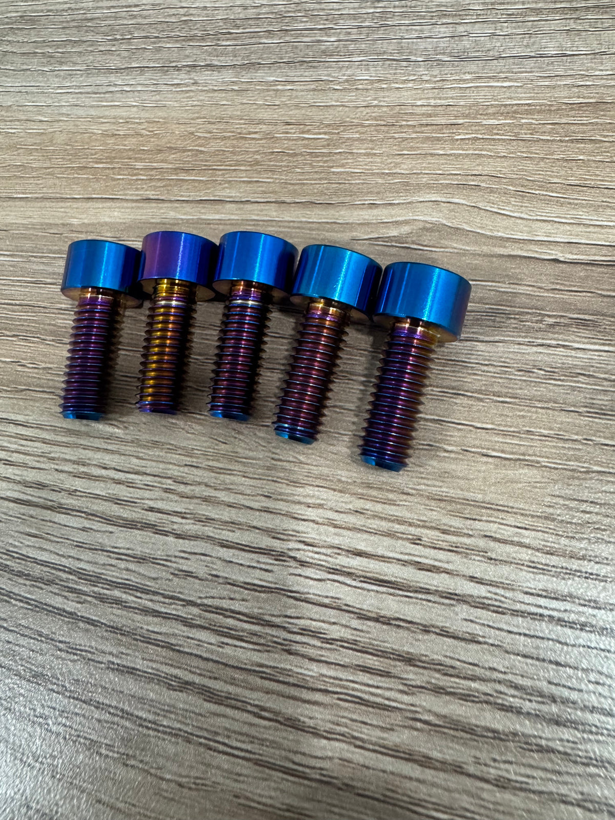 Titanium Sprocket Bolts